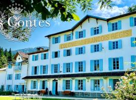 Les Contes，位于Fougax-et-Barrineuf的酒店