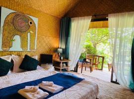 3 Pok Maewang jinxiang Gold elephant park，位于Ban Mae Sapok Noi的酒店