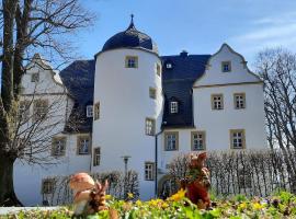 Schlosshotel Eyba mit Gästehaus，位于萨尔费尔德的酒店