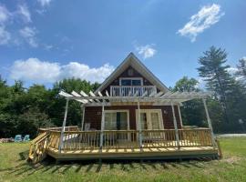 Mountain Adventure Ski Chalet near Gore，位于Johnsburg的酒店
