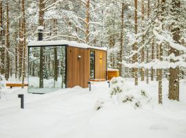 ÖÖD Hötels Laheranna SUME -with sauna，位于Punakivi亚格拉瀑布附近的酒店