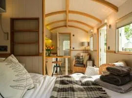 Piano Forte - a delightful rural shepherd hut & hot tub available !
