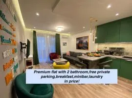 BudapestStyle Superior Family Apartman, Private Parking, Breakfast