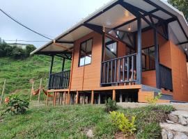 Cabaña Glamping Los Canarios San Rafael, Antioquia，位于圣拉菲尔的酒店