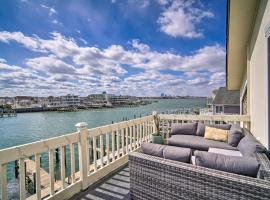 Condo with Bay Views about 5 Mi to Atlantic City!，位于布里根泰恩的公寓