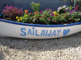 Sailaway，位于卡比斯贝的海滩酒店