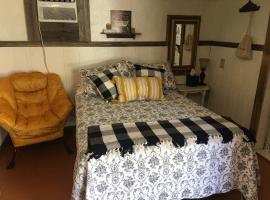 Acorn Hideaways Canton Cozy Frontier Rm for 3 Full Bathtub，位于坎顿的酒店