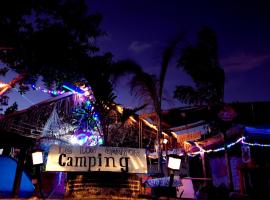 Casa de los Santos Camping y eco cabañas，位于奥尔沃克斯岛的酒店