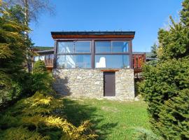 chalet près des pistes avec vue panoramique，位于安格勒的酒店