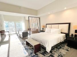 Modern Private Studio - King bed, Jacuzzi, Balcony and Pool，位于迈阿密Federal Reserve Bank of Atlanta附近的酒店