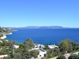 villa with great seaview，位于Ambelón的海滩短租房