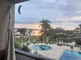 Life Resort energizante com vista encantadora do lago，位于巴西利亚的Spa酒店