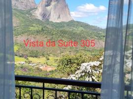 SUÍTE EM PEDRA AZUL - Condomínio VISTA AZUL，位于多明戈斯马丁斯的酒店