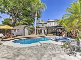 Bright Tampa Home with Stunning Backyard Oasis!