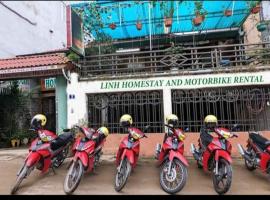 Linh Homestay and motorbikes rent，位于河江的木屋