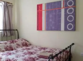 1 Double room with shared bathroom