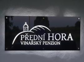 Vinařský penzion Přední Hora，位于大比洛维采的酒店