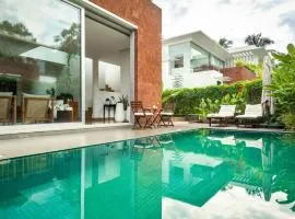 La Sierra, 2 & 3BHK Villas near Anjuna & Vagator Beach with Private Pool, Terrace, Garden, Kitchen & Security