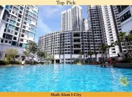 I-City Homestay@5 min walk to shopping Mall