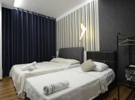 8pax Cozy Home Stay Jazz Suites 1 Vivacity Kuching Sarawak 3BR，位于古晋的公寓