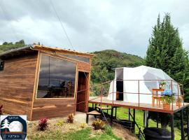 Glamping KATAGU，位于Fúquene的酒店
