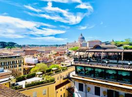 Prati di Borgo，位于罗马Vittorio Emanuele II Bridge附近的酒店