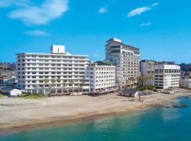 Mikazuki Sea-Park Hotel Katsuura，位于胜浦市的日式旅馆