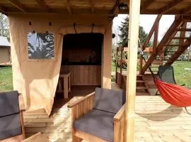 Tente Cabane du Camping Hautoreille