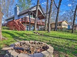 Waterfront Grove Getaway with Fire Pit and Boat Slip!