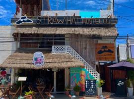 Straw Hat Hostel & Rooftop Bar，位于图卢姆的酒店