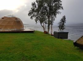 Røros Arctic Dome，位于Glåmos的豪华帐篷
