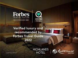 Resorts World Genting - Highlands Hotel，位于云顶高原的Spa酒店