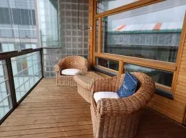 2ndhomes Premium 1BR apartment with Sauna and Balcony in Kamppi Center