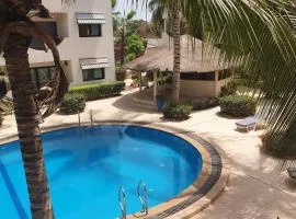 superbe appartement avec piscine, proche centre ville, restaurant, mer