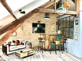 In Sarlat Luxury Rentals, Medieval Center - Loft Stella Matutina -2p-ascenseur-climatisation