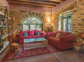 Hani Kastania - Chania retreat for families and groups for holidays and workshops，位于Sémbronas的别墅