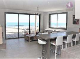 La Perle Marine, Luxe et Raffinement, appartement T4 vue mer，位于纳博讷的海滩短租房