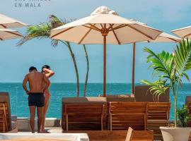 Wala beach club，位于卡塔赫纳Laguito的酒店