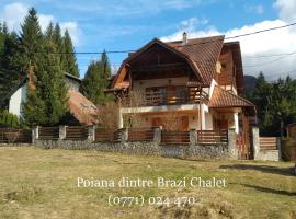 Poiana dintre Brazi Chalet, Bucegi Panorama，位于锡纳亚的木屋