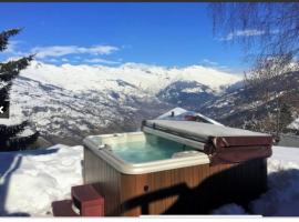 Chalet privatif pour 8 personnes aux Coches - Paradiski，位于雷高石的滑雪度假村