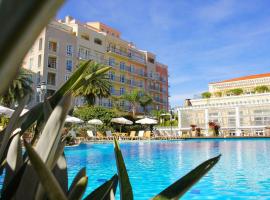 Suíte com vista para praia dentro de hotel - Seazone ILCTOP，位于弗洛里亚诺波利斯的酒店