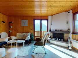Charming chalet with a splendid view of the Valais mountains，位于Ravoire的低价酒店