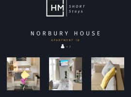 Norbury House - Apratment 1b，位于Norbury诺布利附近的酒店