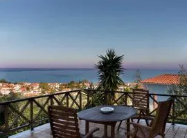 Villa Mitsa with stunning view on the Argassi hill