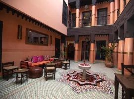 Riad Sultan Suleiman，位于马拉喀什的摩洛哥传统庭院