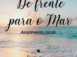 De frente para o Mar，位于诺瓦海岸的酒店