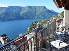 Romantic home with beautiful view lake of Como and Villa Oleandra，位于拉利奥的度假屋
