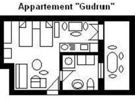 Gudrun，位于乌辛根的公寓