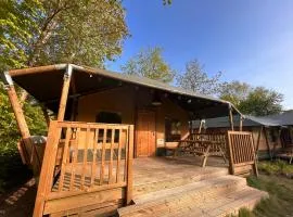 Luxe Safaritent 6 persoons op Camping Rijsterbos