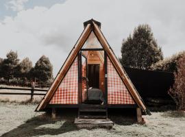 Mini Chalet de lujo en Guatavita，位于瓜塔维塔的酒店